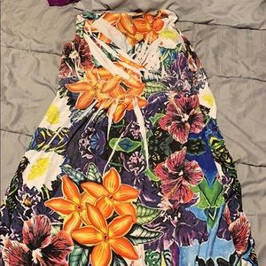 Floral summer dress